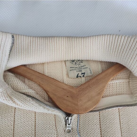 Ralph Lauren MFG POLO Jeans quarter zip up pullover sweater - Picture 14 of 15